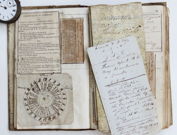 grosvenorprints's tweet photo. Happy #BoxingDay! Our weekend read: A Diary for 1836; #Weekend #diary #December #news #poems #Shakespeare #maritime #ephemera #book #volvelle #wheelchart #scrapbooking #time #timezones; https://t.co/EGulODSfX0 https://t.co/Ju0Llt3KVp