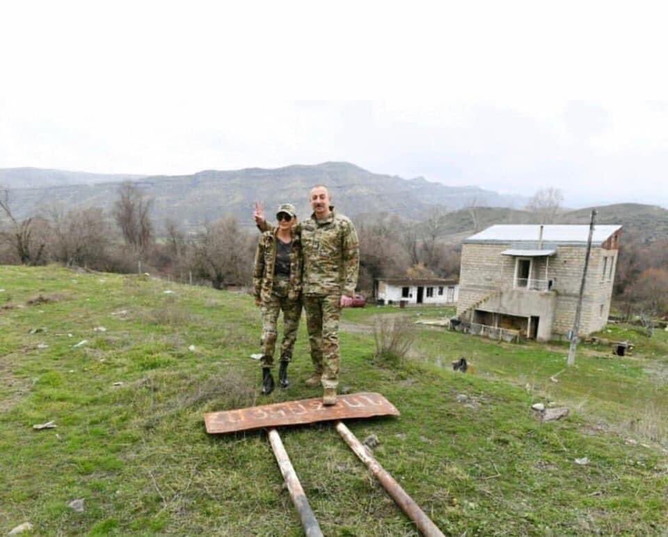 Narek Margaryan (@narecus) on Twitter photo Here’s <a href="/UNESCO/">UNESCO 🏛️ #Education #Sciences #Culture 🇺🇳</a> Goodwill Ambassador Mehriban Aliyeva in #military uniform supporting intolerance. She’s roudly posing with her husband İlham Aliyev on the crushed sign with the Armenian letters.
Strip her of Ambassador title!
#UNESCO #azerbaijan #mehribanalieva #Intolerance Here’s <a href="/UNESCO/">UNESCO 🏛️ #Education #Sciences #Culture 🇺🇳</a> Goodwill Ambassador Mehriban Aliyeva in #military uniform supporting intolerance. She’s roudly posing with her husband İlham Aliyev on the crushed sign with the Armenian letters.
Strip her of Ambassador title!
#UNESCO #azerbaijan #mehribanalieva #Intolerance