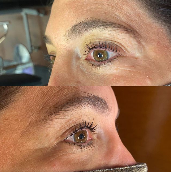 TRUUSALON's tweet photo. Check out this @yumilashes_usa_official_ lash lift and tint by @hairbycristinag https://t.co/pLHwXCJYe4
