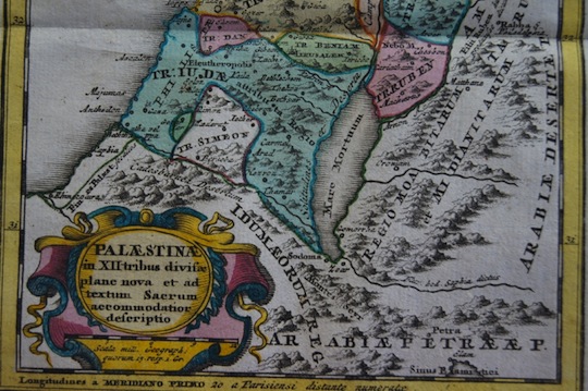 4/ ... Philistia in English, is used more than 250 times in the Bible.OTOH, Israel does not appear on a map for the area until the mid 1940′s (excepting a political map from the 1920′s).There is a straight contiguous line from the Ramses III's ref to the land of the PLST ...