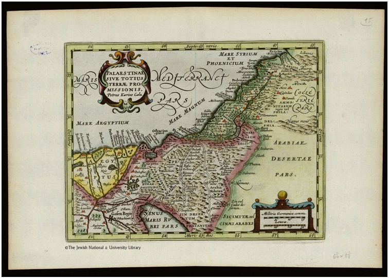 3/ ... the Jordan Rift Valley, as forming part of the 5th Persian satrapy.A century later Aristotle referred to Palestine. Later Romans referred the area as part of Syria Palaestina. This is how it historically appeared on maps. The Hebrew name of Palestine, translated as ...