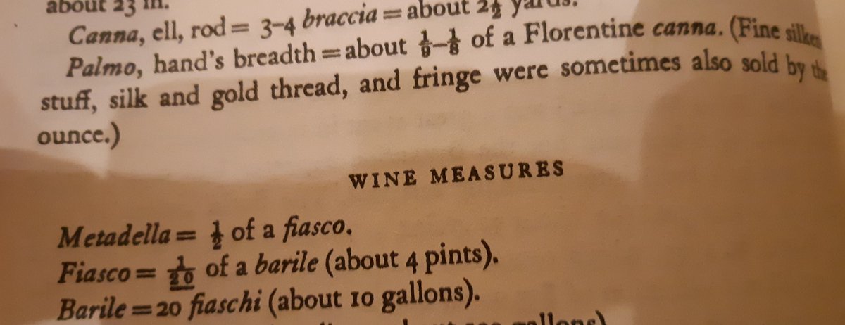 DonalkCoffey's tweet image. A "fiasco" was a measurement of wine.