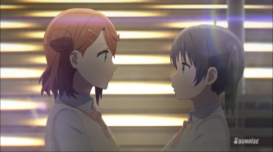 In the end of episode 1, she promised Ayumu that she will always support her no matter what happens, thus began her journey of "Supporting others dream, and Yu will finally found something that she wanted to do"