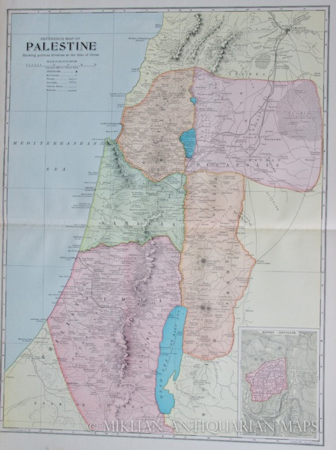 7/ ... after the First World War. After WW1, a distinct country of Palestine re-appeared.For administration purposes the Ottomans divided Palestine into different Eyalet or Sanjak (ie, regions) but the term Palestine was still very much a collective for its component areas. /