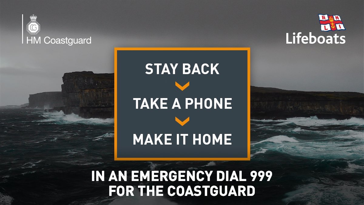 WatchetCRT's tweet image. . #StormBella . Please take care. #StayBack #TakeaPhone #MakeitHome  @HMCoastguard