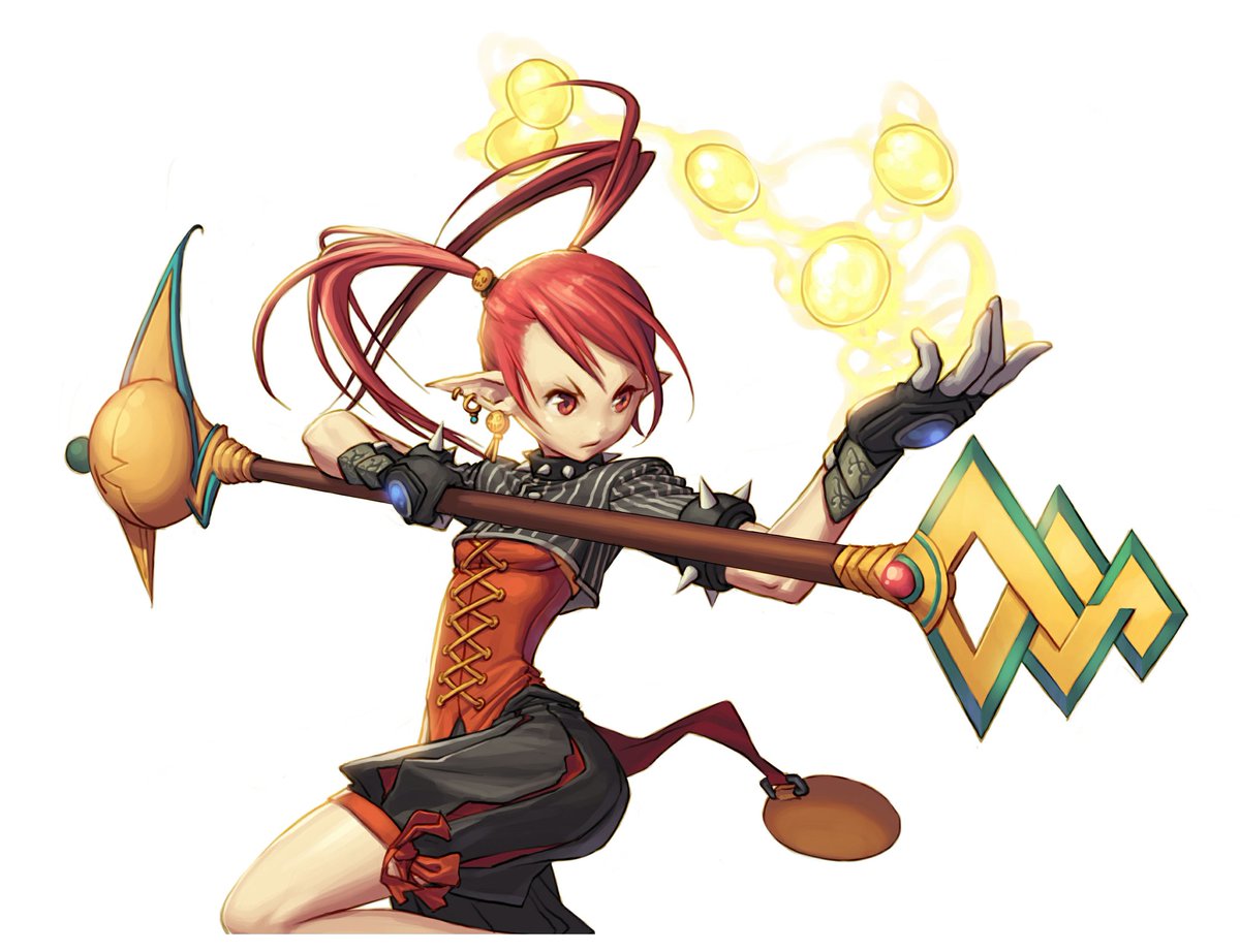 Battle Mage - she will most likely be the FMage to be added. She uses a spear and has transformations that make her stronger (install). Her other gimmick is chasers where she can get elemental orbs for hitting something