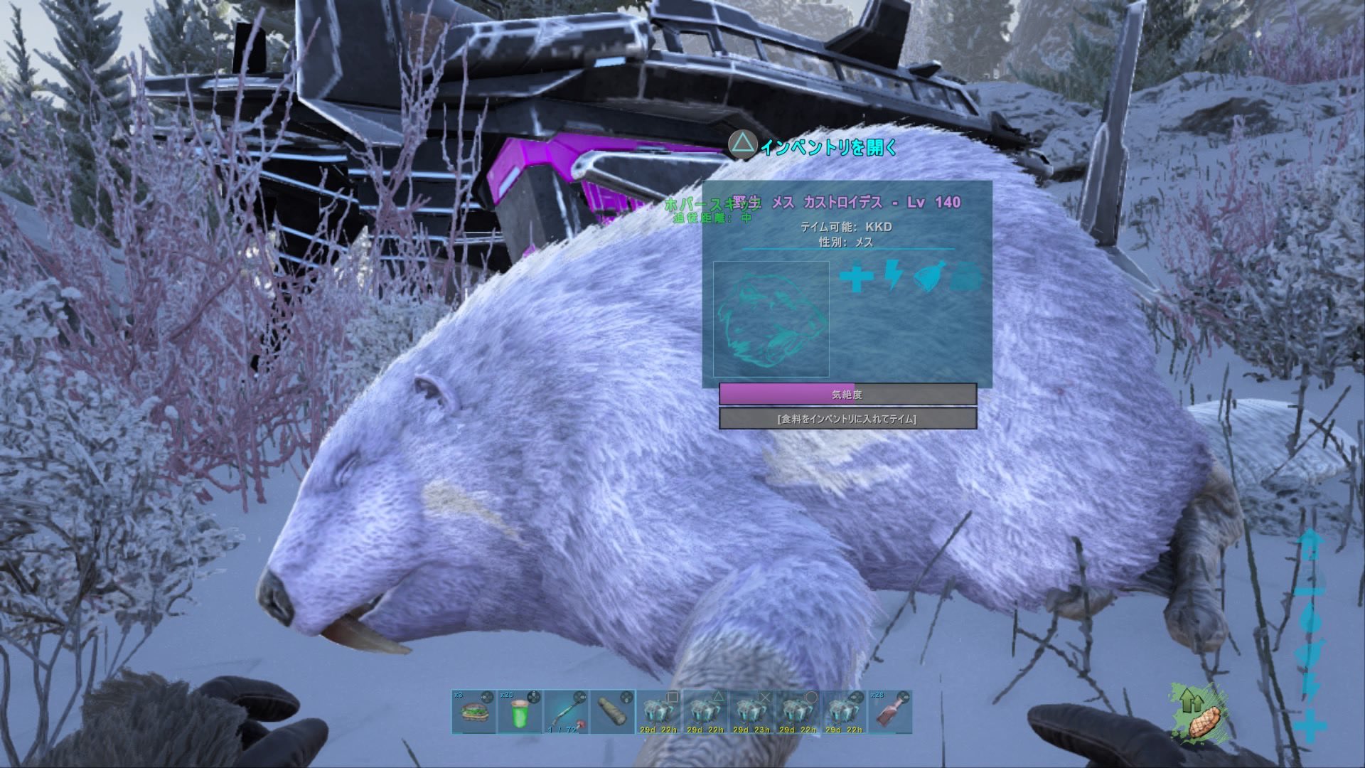 Twitter 上的 タペ 公式ジェネシスでビーバー初めてみた 幻の生物じゃなかったのか 公式ark カストロイデス T Co Ea5kep45gi Twitter