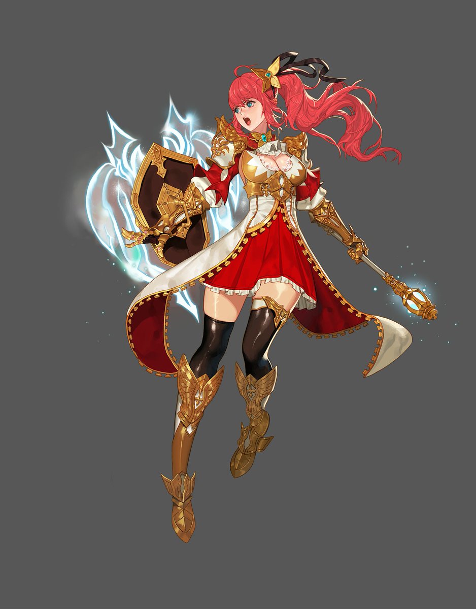 Paladin -Well... She's a Paladin. She can reduce the damage her party will take and protect them by standing in front of them. She's incredibly straightforward