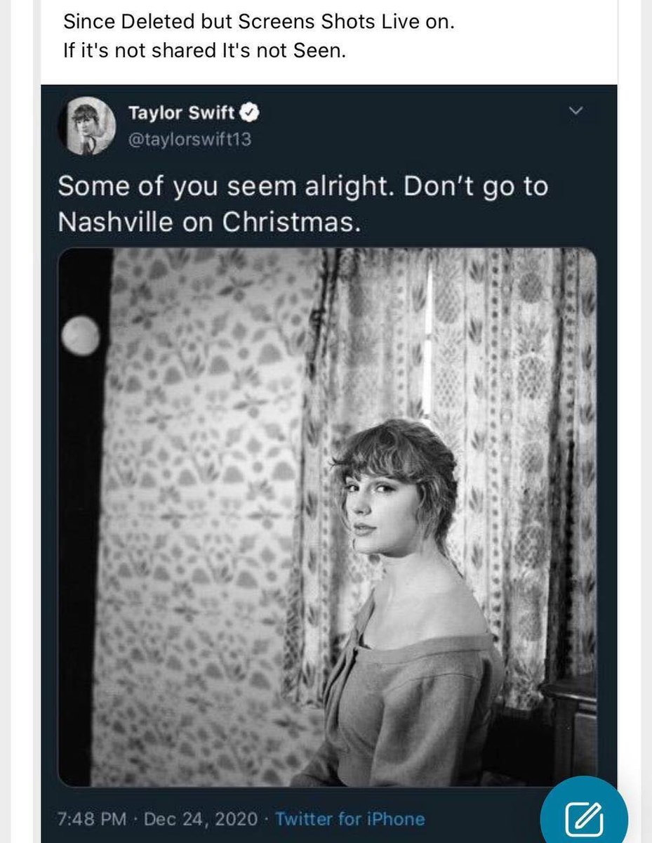 #Nashville @taylorswift13 What did she know? The Night Before Christmas?