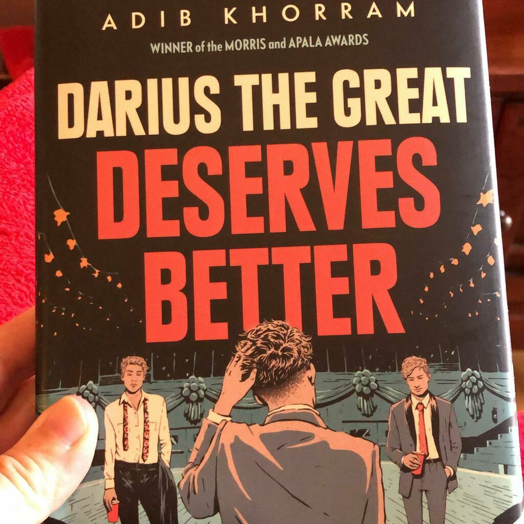 LibraryFalcon's tweet image. Loved this sequel to Darius the Great is Not Okay by @adibkhorram. This story of friendship, first love, communication, family, mental health and loss felt so true. Beautiful! instagr.am/p/CJRaHIsgg_J/