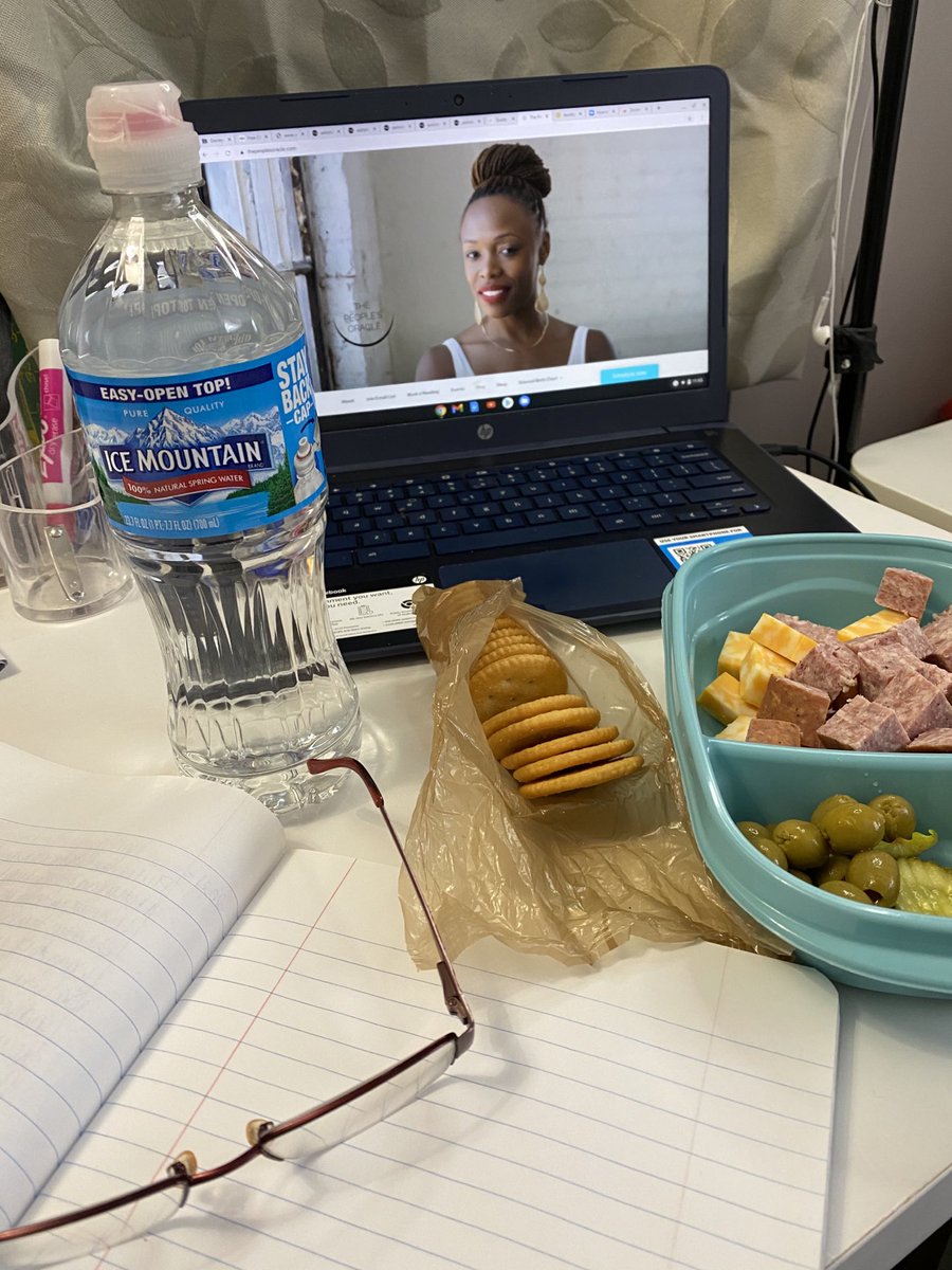 bbaker172's tweet photo. I am ready for class today!! Have snacks, water, paper n pen and 2 Pepsi’s in my mini fridge in case I start to stress out..lol. Ok @PeoplesOracle I am ready to be schooled! #PreparingForTheChaosOf2021 #ArmedWithKnowledge https://t.co/kxzvirPVB0