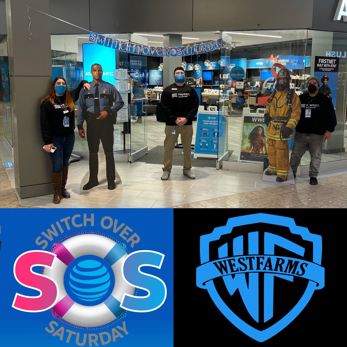 DanteDSep's tweet image. Team Westfarms ready to serve our first responders. 🆘 #TeamWestfarms #PotterSigSquad #FirstNetGoTeam #SwitchOverSaturday @FirstNet @biggriffnrg @GenovaMarisa @MightBeMikeB @JPotter24