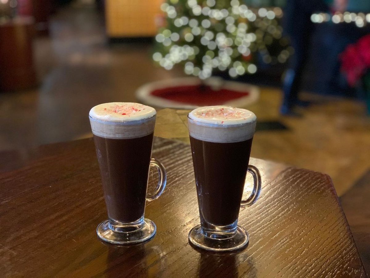 Stay in the spirit on the day after by treating yourself to ‘A Night Before’ - a boozy hot chocolate with spiced rum, butterscotch bitters & a dash of cinnamon. Don’t be afraid to ask for a little more whipped cream (or another shot of rum). #boozyhotchocolate 
#drinkdantannas