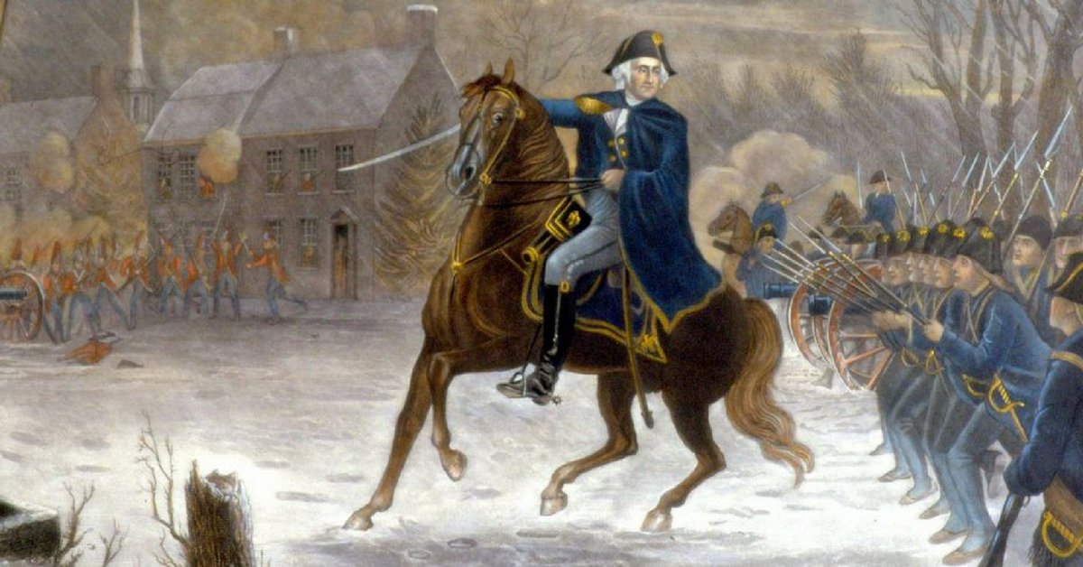 #OnThisDay in 1776, General Washington and the Continental Army secured their victory at Trenton, New Jersey after crossing the icy Delaware River: bit.ly/2AauqbT