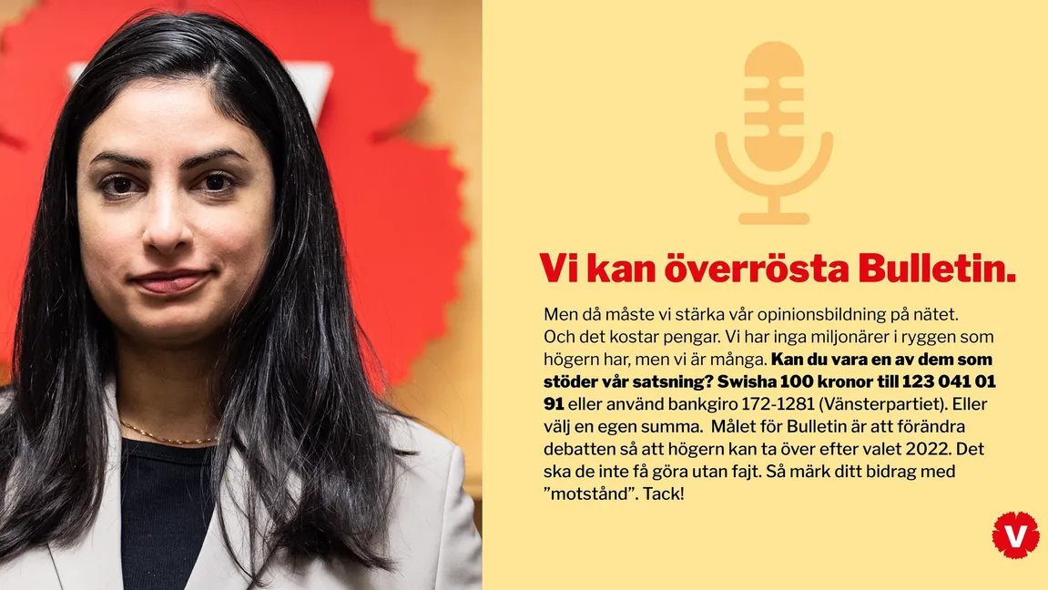 Ivar Arpi On Twitter Las Gudmundson Per Polis Har Tvingats Ingripa Flera Ganger Nar Aktivister Fran Vansterpartiet Stort Motstandare Det Ar Darfor V Kampanjen Mot Bulletin Ses Som Ett Overtramp Nooshi Dadgostar Kan Dra