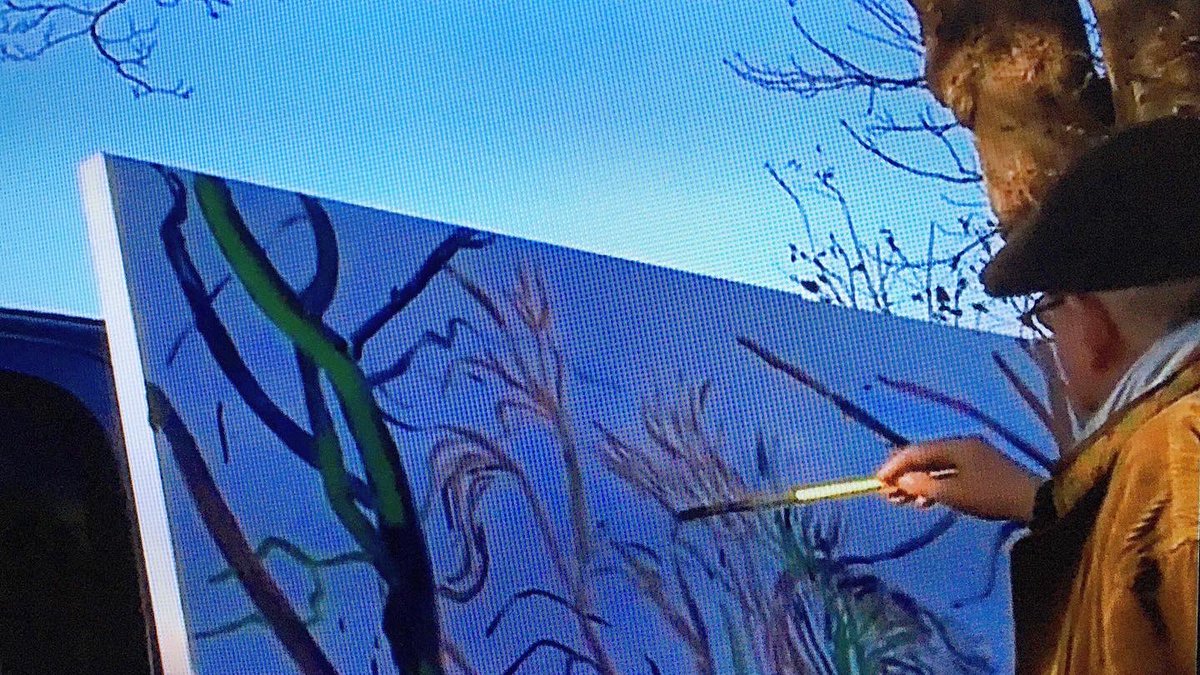 francesc_cerro's tweet photo. Incredible David Hockney. #painter #painting #davidhockney #learningfromthebests https://t.co/2itDrsYVBs