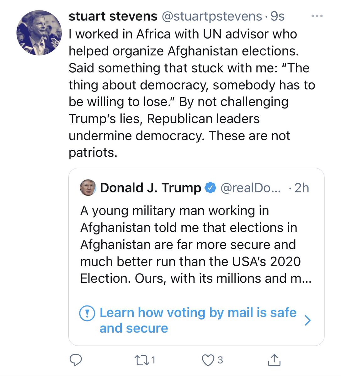 Stu has routinely worked for autocrats. Here in Albania.