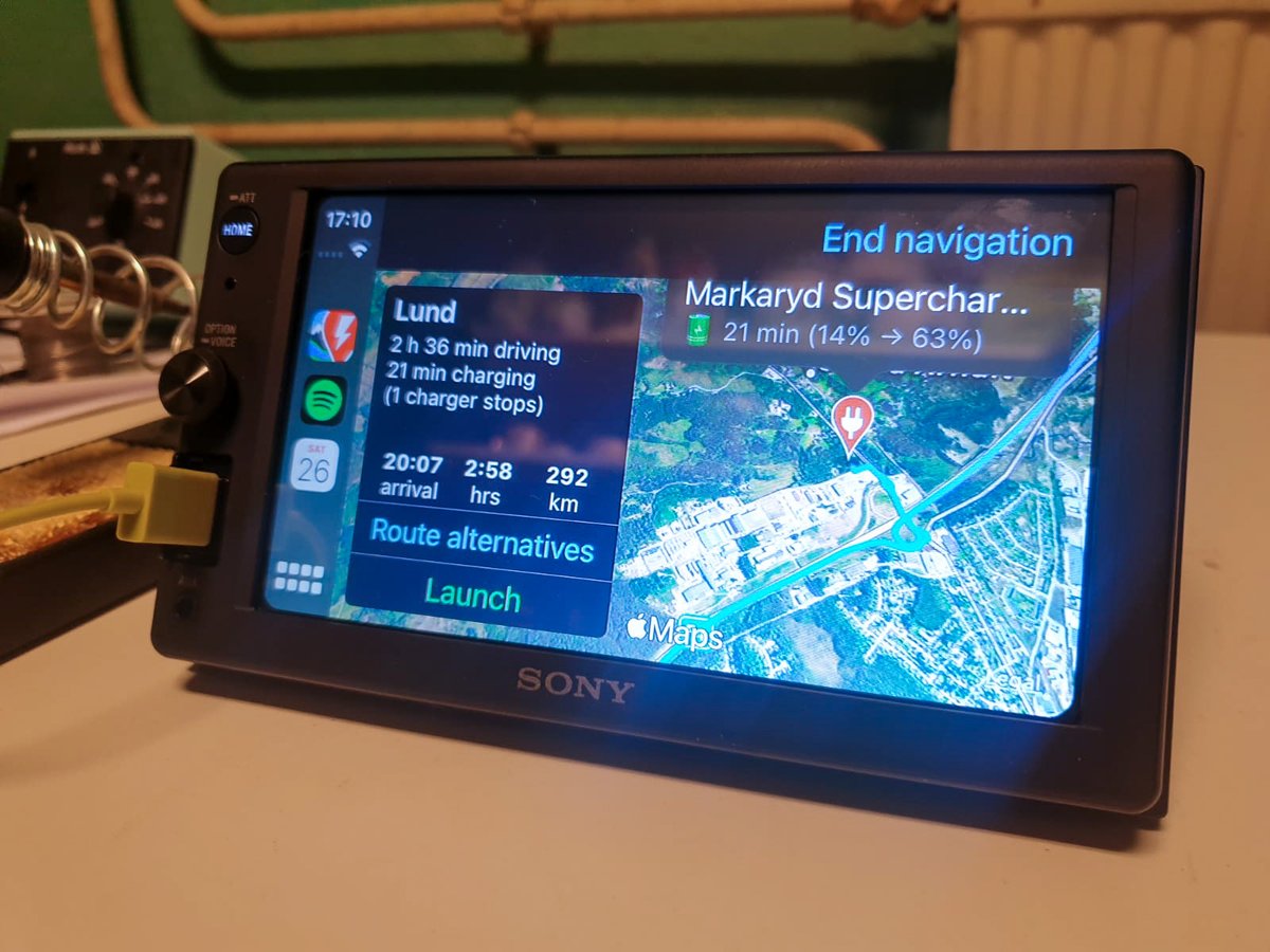 Abrp App Mit Bluetooth Dongle Verbinden A little peek into the ABRP labs (CarPlay) : r/electricvehicles