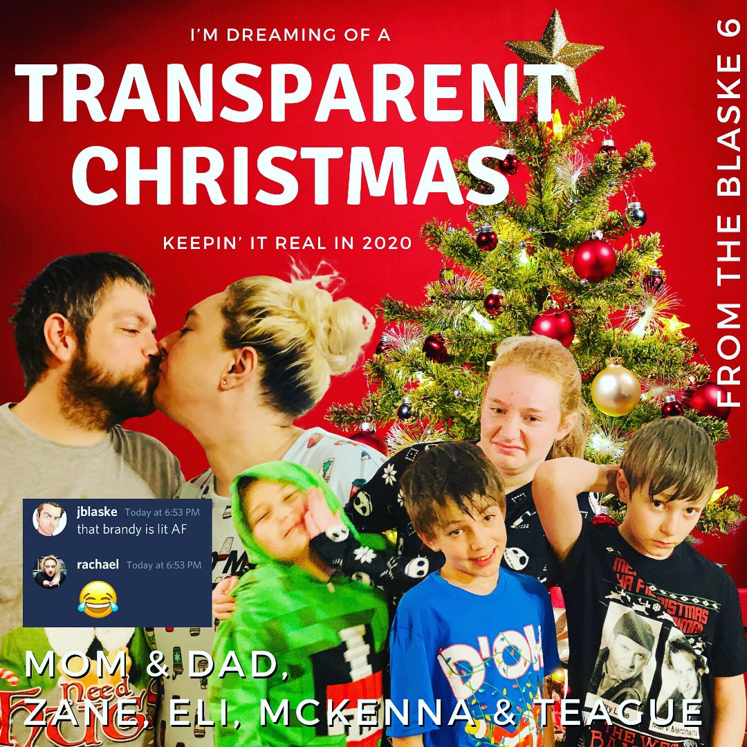 Belated Christmas wishes from the Blaske crew. To anyone who took 63 different pictures trying to make their family look Insta-worthy and instead drank brandy and went to bed.
#MerryChristmas2020 #imperfect