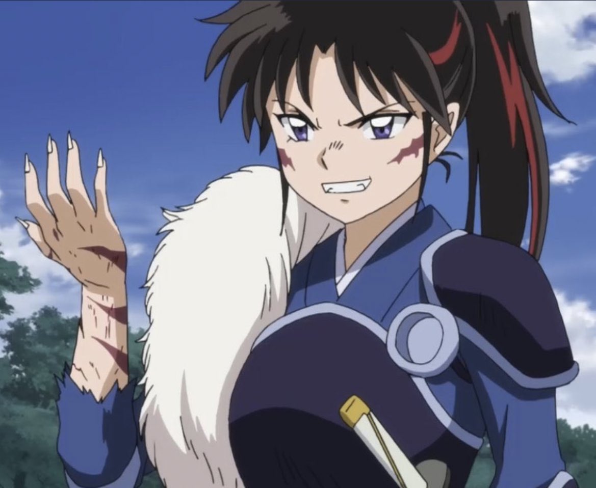 I do not think Setsuna can be compared to Inuyasha. What i believe is that Setsuna is a very unstable Hanyo. Sesshomaru has surpassed his father so imagine how much stronger his blood is.  #半妖の夜叉姫+ mini thread