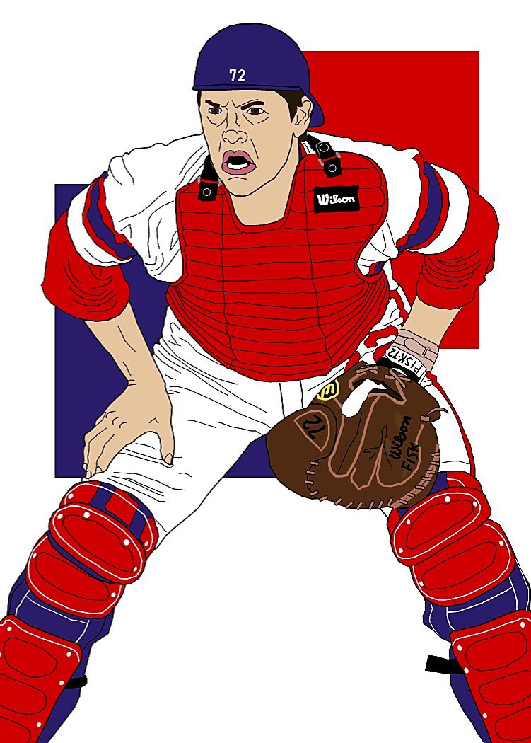 Happy Birthday to Carlton Fisk, a Tough Guy & rock behind the plate! 