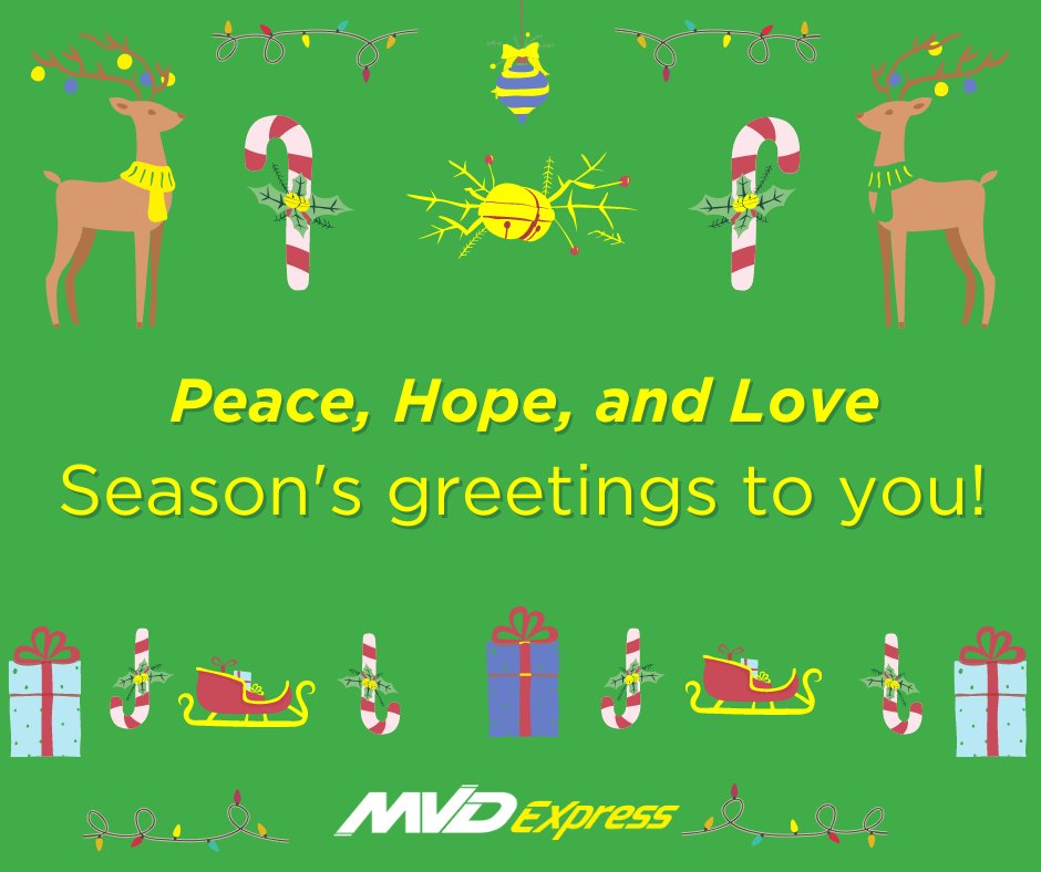 From our families to yours, Seasons Greetings and Happy Holidays! 🎄