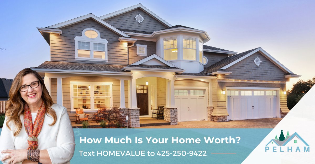 PelhamGroupNW's tweet photo. How much is your home worth? Text HOMEVALUE to 425-250-9422 to get an instant valuation on your home.

#HomeValue #Seattle #Kirkland #Bothell #MillCreek #Everett #Shoreline #Lynnwood #Snohomish https://t.co/wwbepYXDVE
