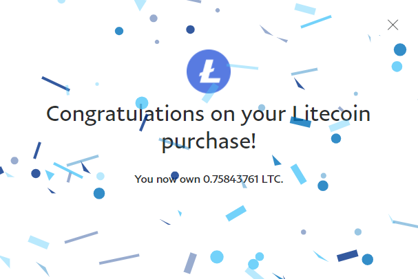 Wow, that took all of 5 secs as opposed to having to open an account with  @coinbase, move money, take pictures of my ID, etc.  No wonder why we are ripping..  only the beginning...