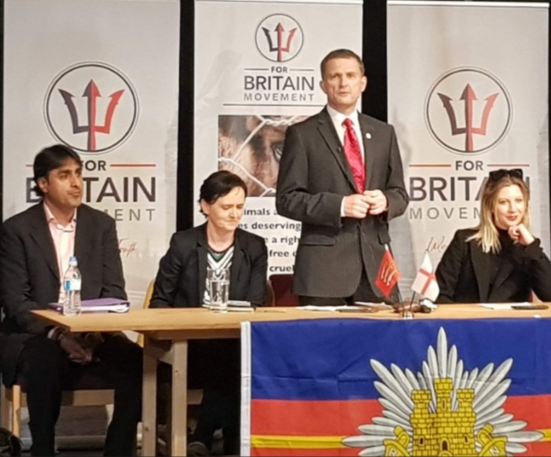 'For Britain' reject the notion that they are a far-right party. If that's the case, perhaps they might explain why they want to push people like ex-BNP councillor Leppert into positions of influence in Britain. 9/9