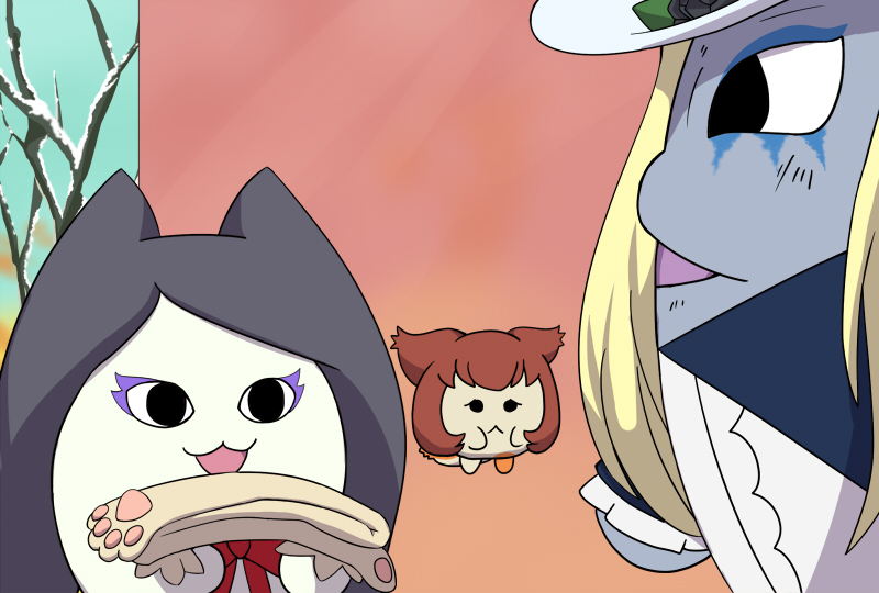 Go プリンセスゆるキュア 第46話 美しい さすらうシャットと雪の城 ロクまｇのイラスト