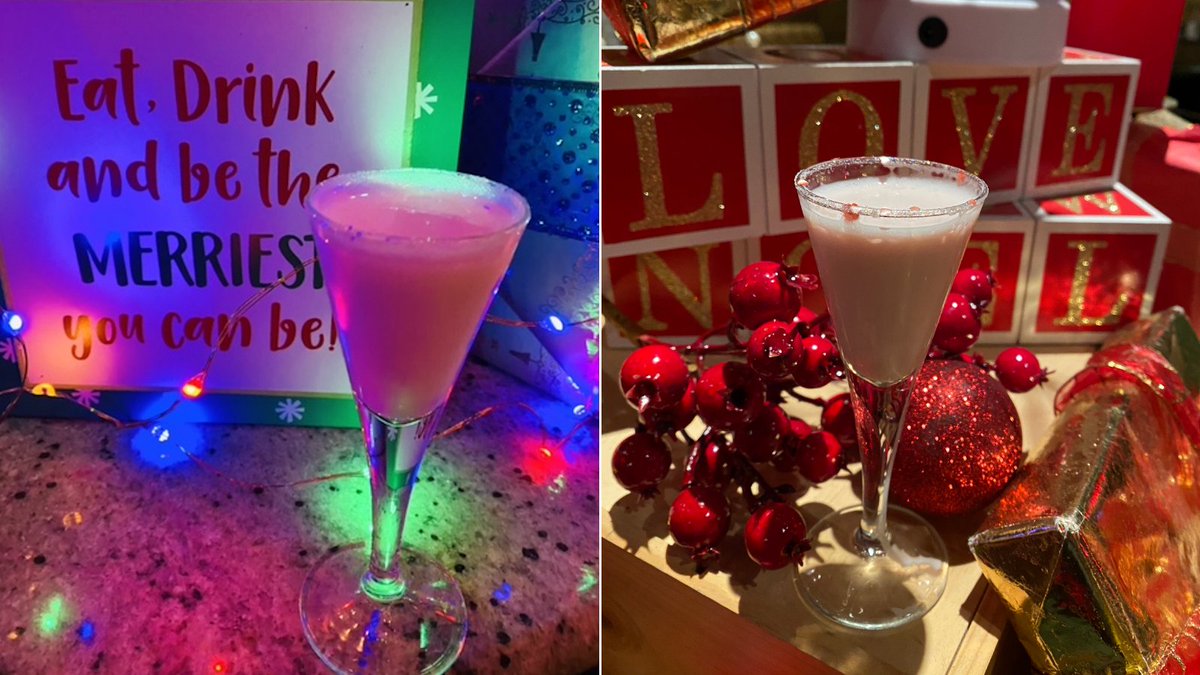 This year at our International NYE Celebration, enjoy complimentary themed shooters as a part of your 4-course dinner package!

4-6pm: (London) Lavender Tom Collins 
6-8pm: (King Edward Point) White Powder 
8-10pm: (San Juan) Pina Colada

Learn more at bit.ly/3mL7NAe.