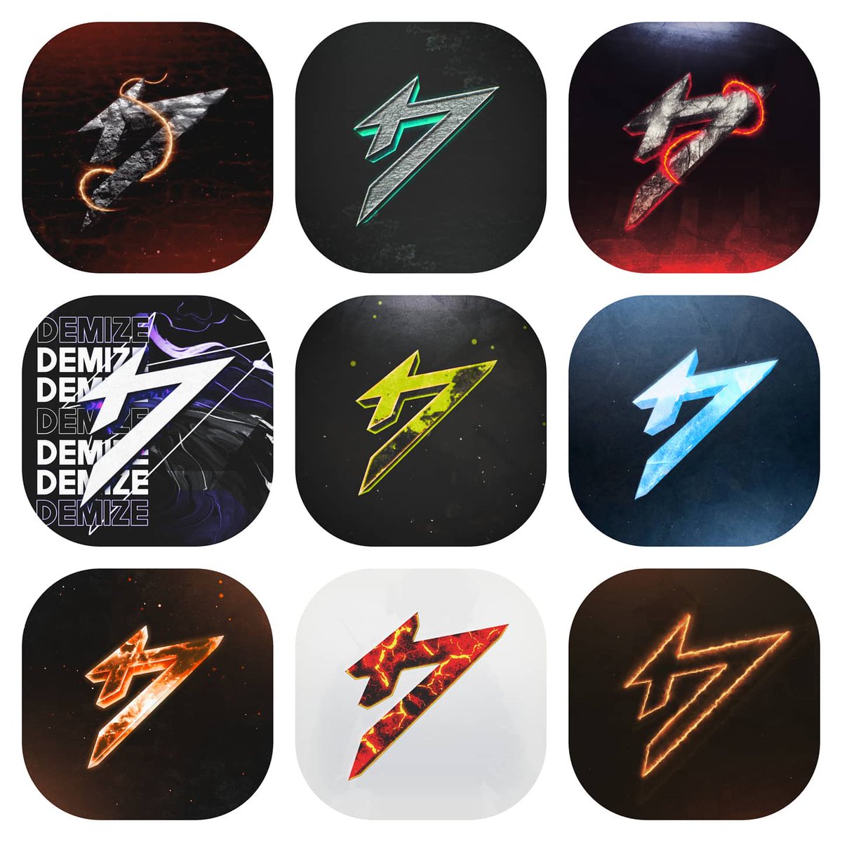 Team__Demize's tweet image. Our new logos 👀
#GFX #Graphics