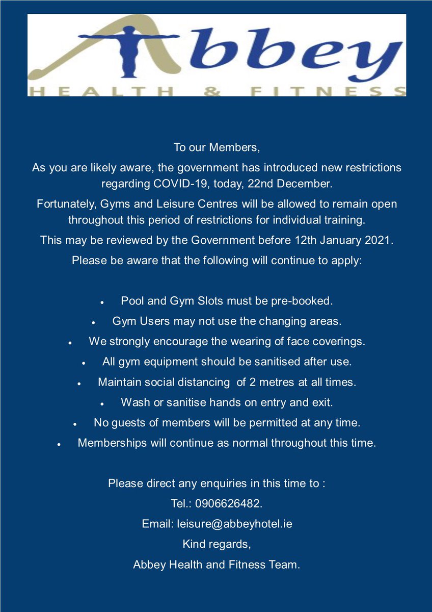 Abbey Leisure Centre tweet media