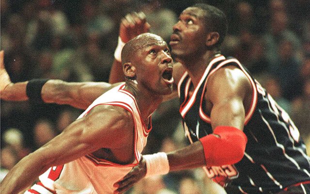 even if mj played straight through the decade, hakeem would still take the ‘94 and ‘95 titles