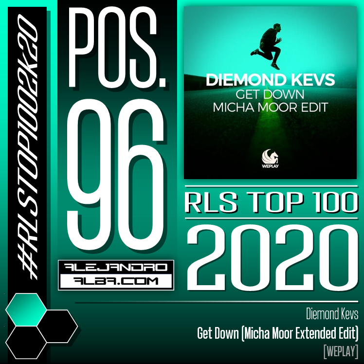 AlejandroAlba's tweet photo. 96 : @Diemond_kevs - Get Down (@michamoor Extended Edit) [@WEPLAYMusicCGN] #RLSTOP1002k20 #top100 #bestedmof2020 #countdown #top100chart #edm #dance #house #bigroom #progressive #trance https://t.co/Jx1wHouUNL