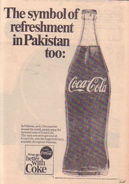 “The symbol of refreshment in Pakistan too!”