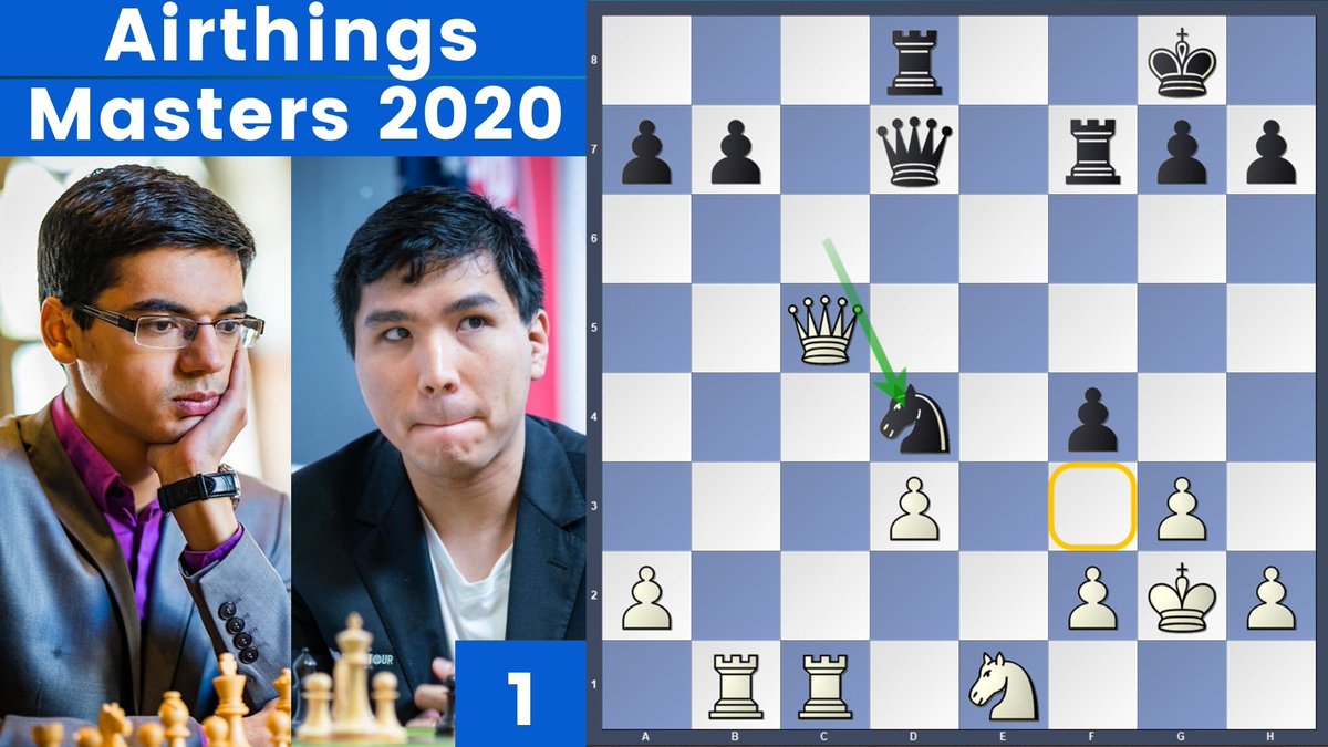 Chess with Gabriel (@chesswgabriel) on Twitter photo Skilling Open Day 1
Giri vs Wesley So | Reti Openings
Watch: "Christmas Light ... Squares!" youtu.be/Hm1MRb7XtUY
Photos by
<a href="/LennartOotes/">Lennart Ootes</a>
#Chess #AirthingsMasters #WesleySo Skilling Open Day 1
Giri vs Wesley So | Reti Openings
Watch: "Christmas Light ... Squares!" youtu.be/Hm1MRb7XtUY
Photos by
<a href="/LennartOotes/">Lennart Ootes</a>
#Chess #AirthingsMasters #WesleySo