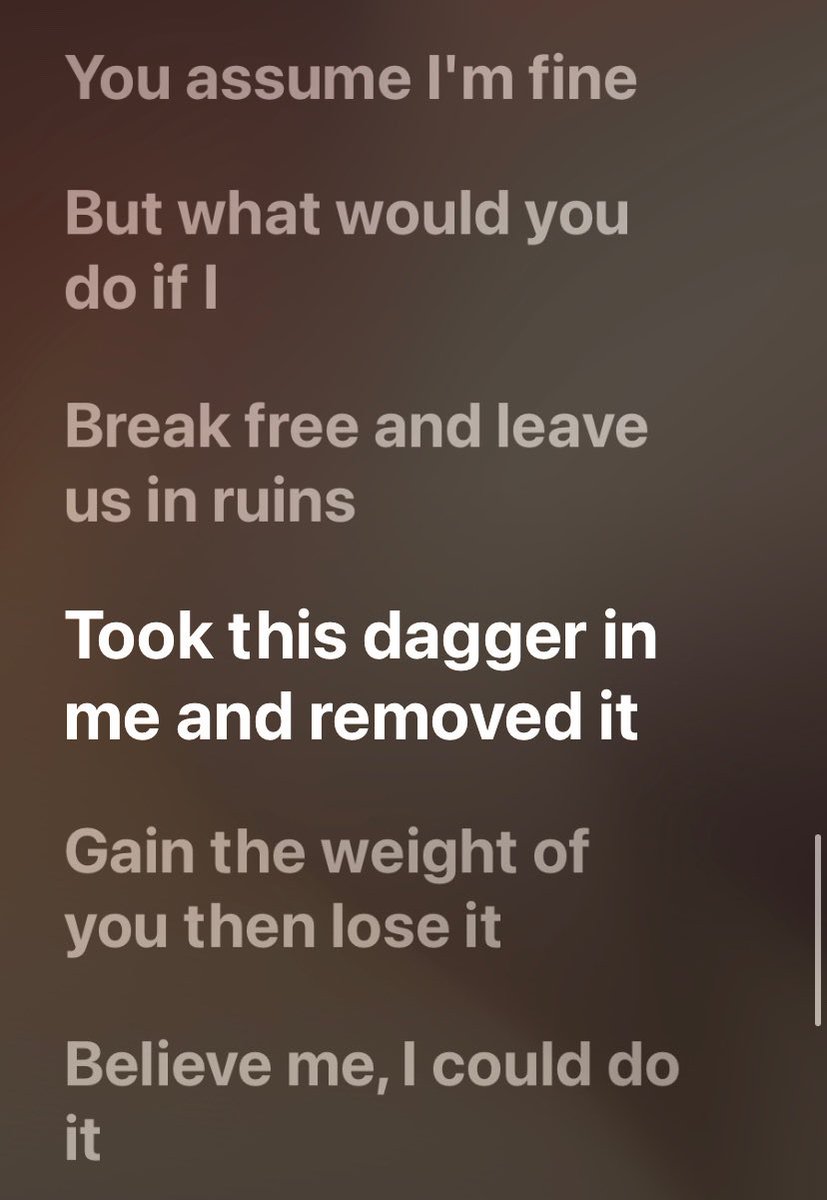 (draw your own conclusions, but perhaps TS’s more wistful lyrics speak to you differently depending on how recently you’ve been on bumble)