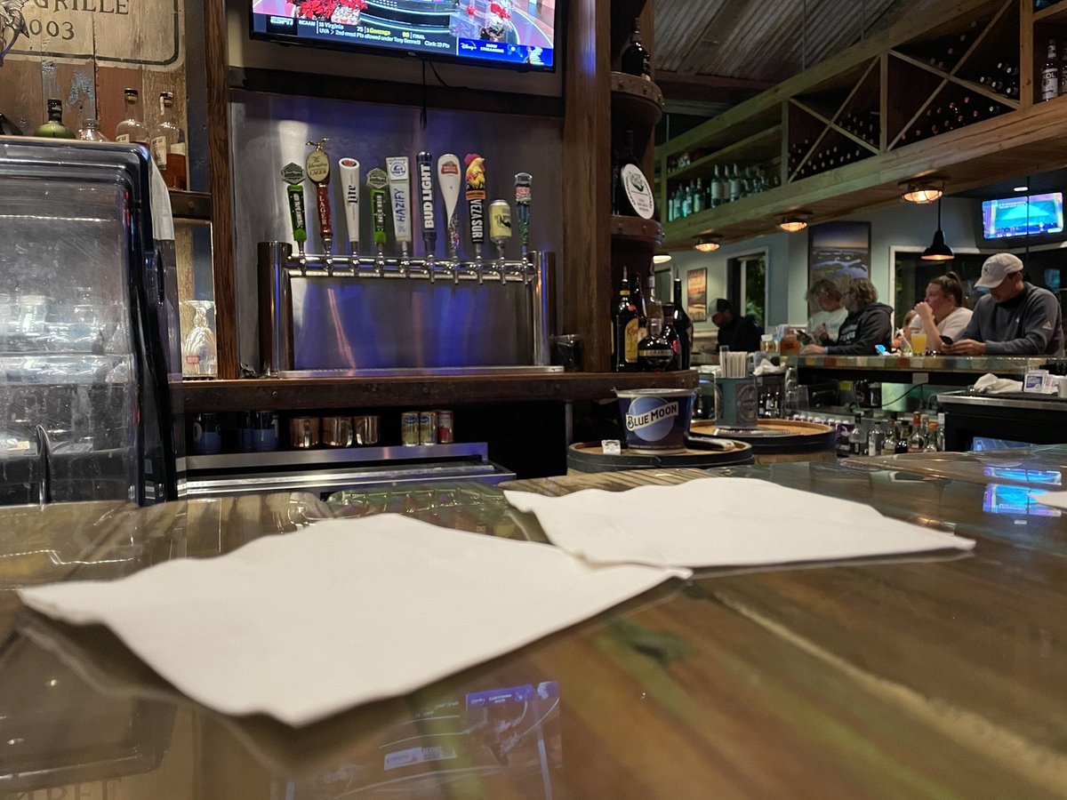 Now at a place in Florida known as a “bar”. Here I will order drinks and food while talking to other people. Keep it up,  @GovRonDeSantis!