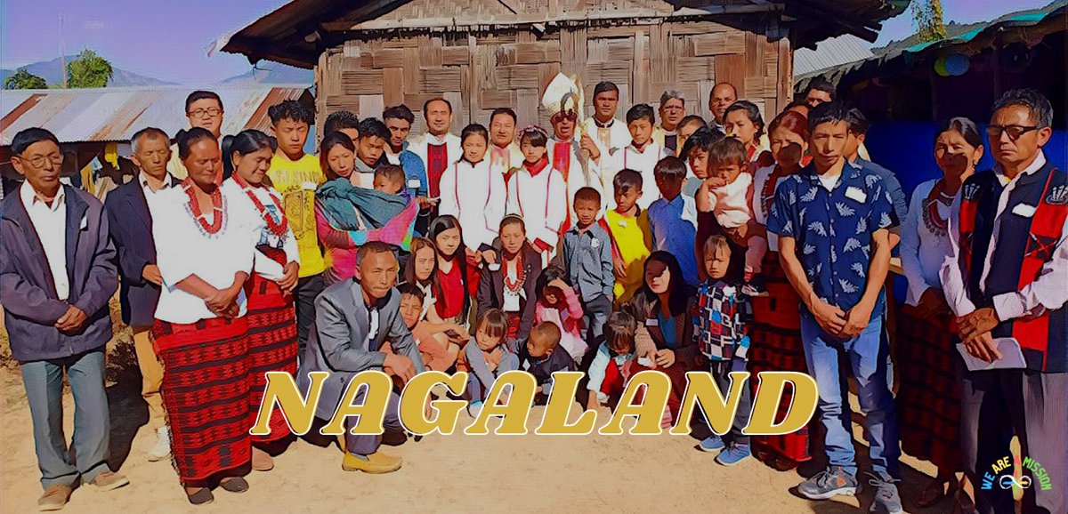 WeAreAMission's tweet photo. 📍🇮🇳  "To be evangelizers of souls, we need to develop a spiritual taste for being close to people’s lives &amp; to discover that this is itself a source of greater joy" @Pontifex #EvangeliiGaudium 🙏
Through the foothills of Mount Saramati, 37 baptized! 🤲🌍
https://t.co/o2PCeMqfWr https://t.co/GdZzQEeCiA