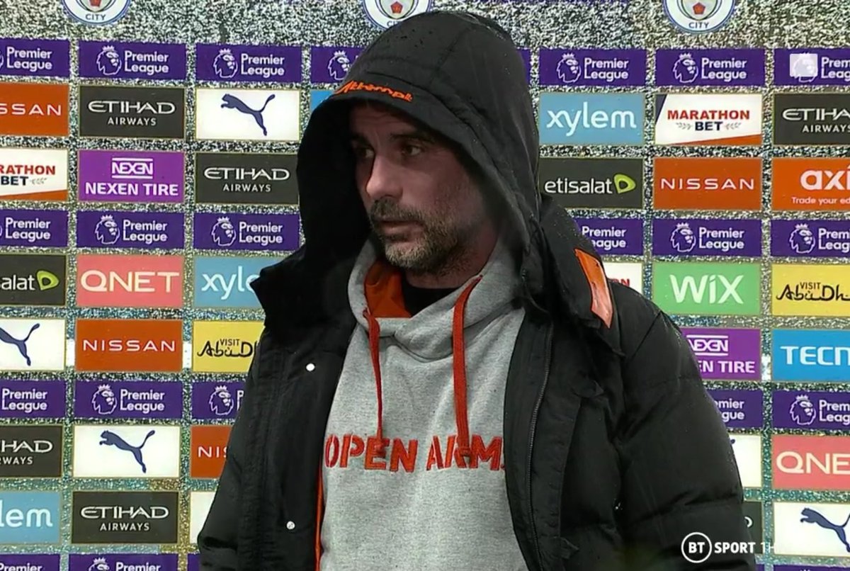 Man City are now managed by a bloke who owns the local vape shop.