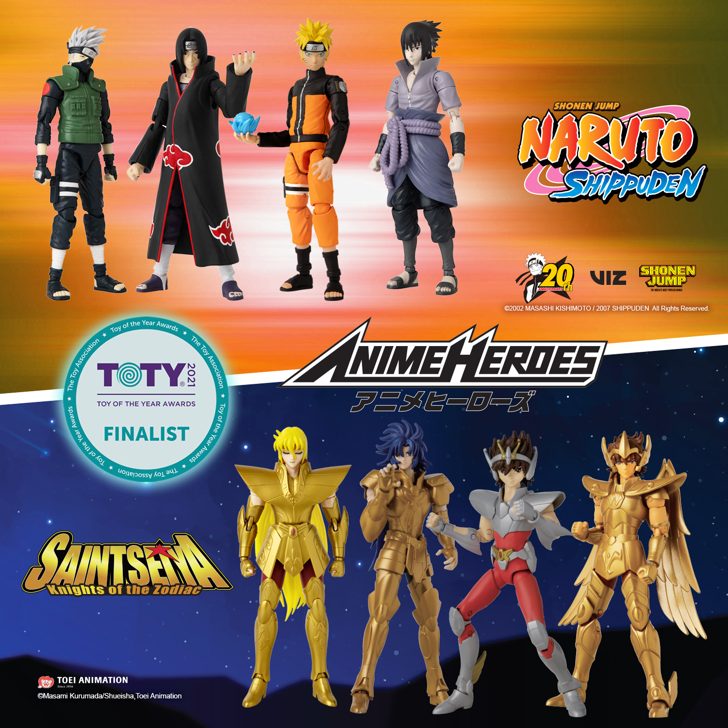 Bandai Namco Play on X: Anime Heroes figures have been nominated as a  finalist for the (TOTY) Action Figure of the year award! 💯 Vote for your  favorites today!  #BandaiAmerica #TOTY #