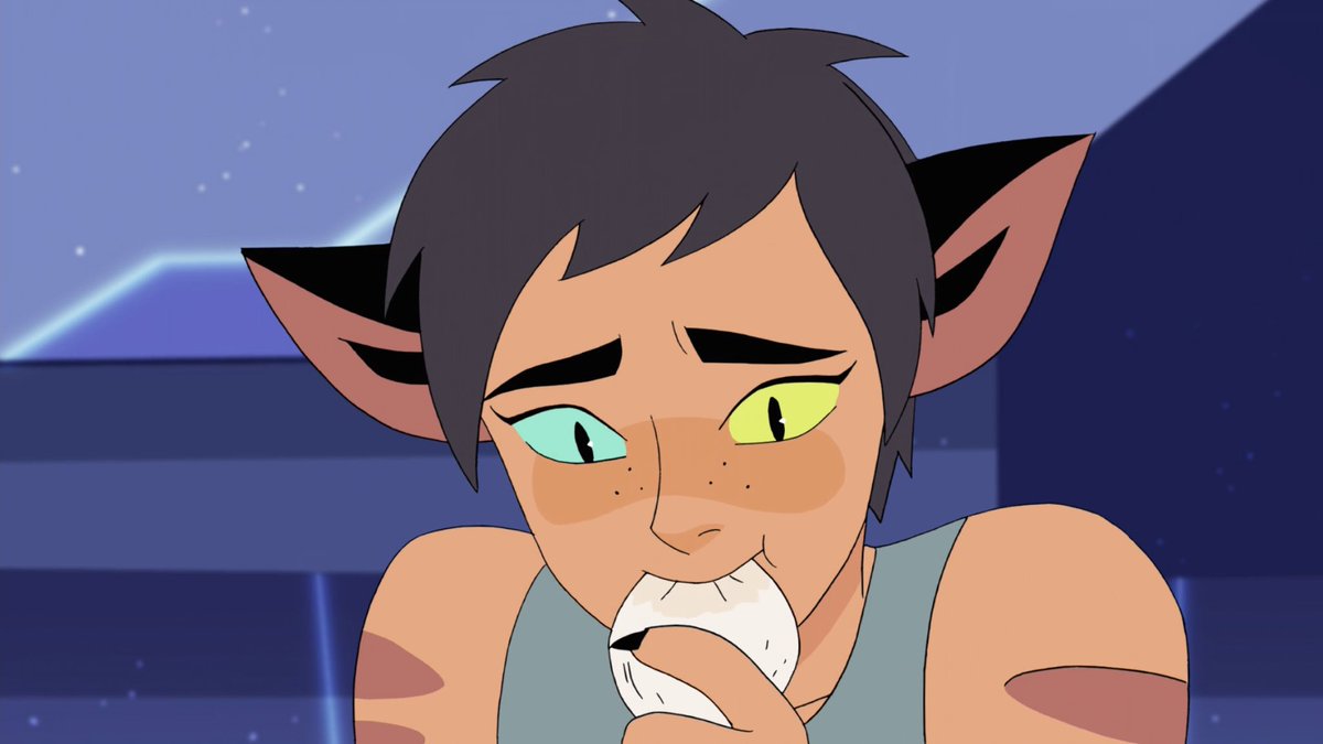 // she racomic catra as show catra; a thread