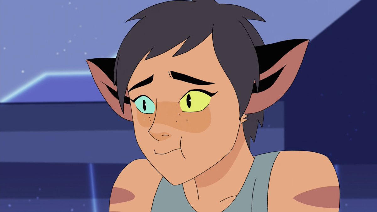 // she racomic catra as show catra; a thread