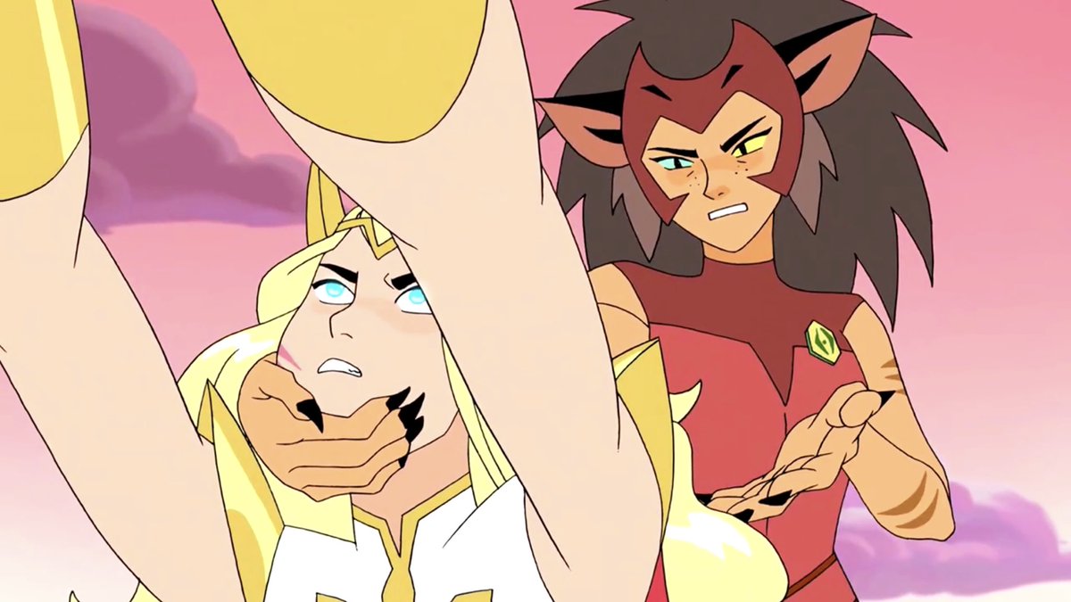 // she racomic catra as show catra; a thread
