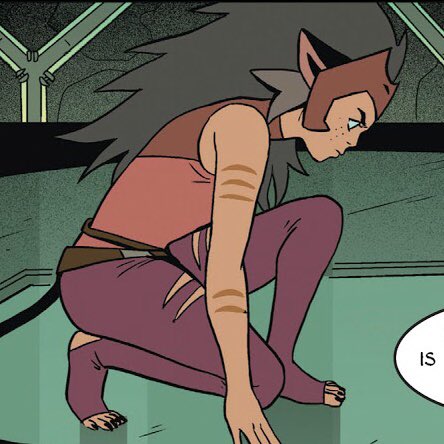 // she racomic catra as show catra; a thread