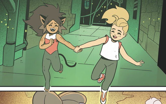 // she racomic catra as show catra; a thread