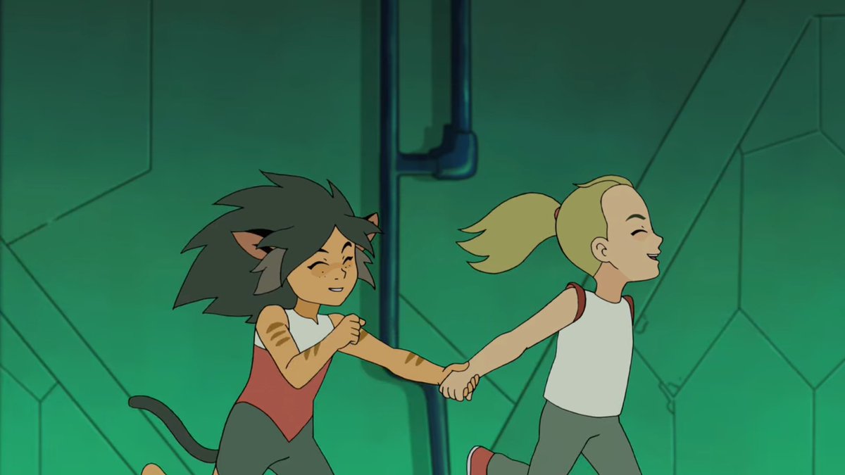 // she racomic catra as show catra; a thread