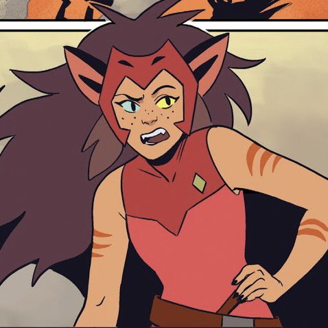 // she racomic catra as show catra; a thread