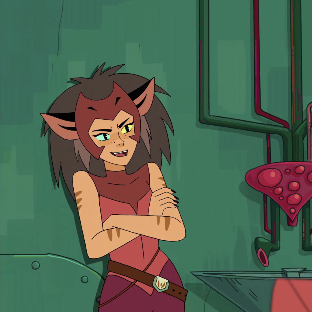 // she racomic catra as show catra; a thread